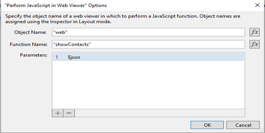 Perform Javascript in web viewer Perform Javascript in web viewer