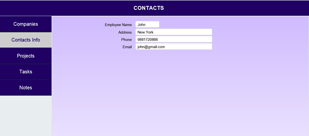 Contacts Contacts