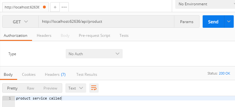 Product service output