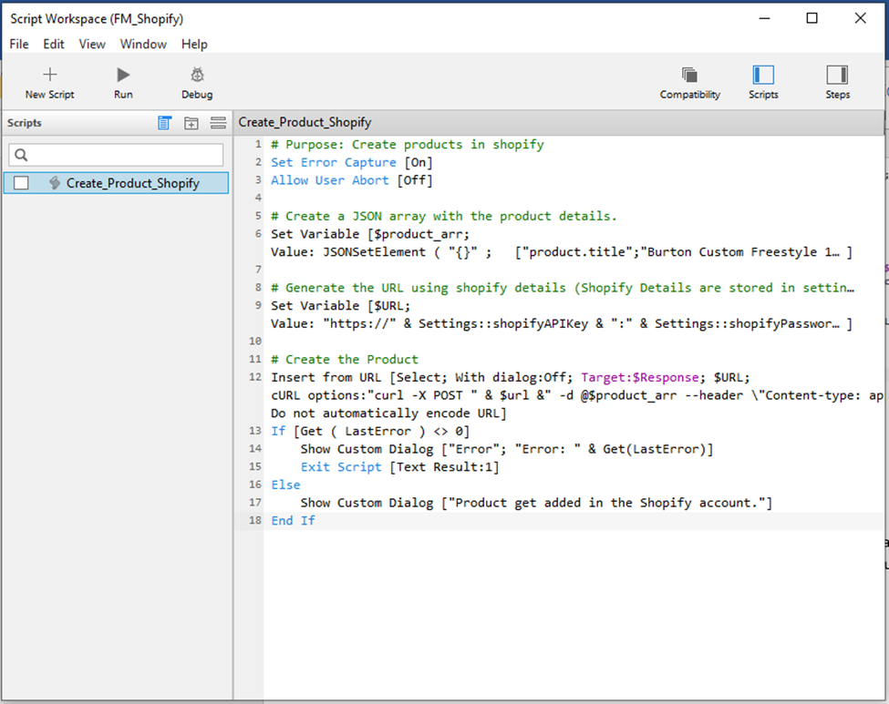 Script workspace image 3
